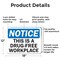 Signmission Safety Culture Sign, 18 in Width, Aluminum, Rectangle OS-2PACK-NS-A-1218-L-19568 - alternate 5